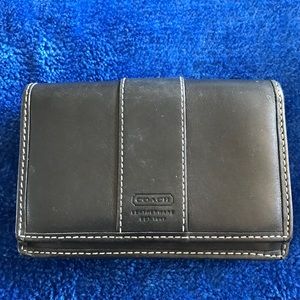 Black coach wallet